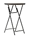 Cosco 60436PRM1E Commercial Cocktail Heavy Duty Blow Mold Banquet Folding Table, 30", Grey