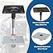 CLLOMAGY Boat Seat Pedestal Base Mount Kit Package with Lock in 3/4