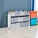 GAP GapKids Deluxe Toy Organizer - Greenguard Gold Certified, Grey/White