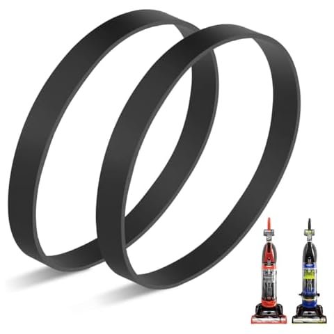 JEDELEOS Replacement Belts for Bissell Cleanview Bagless Upright Vacuum 1831 9595A 3583 2486 2487 2488 2489 2490 2491 2492 2494 1319 1320 1322 1327 1328 1330 1331 1332 1819 1820 Series (Pack of 2) Cover