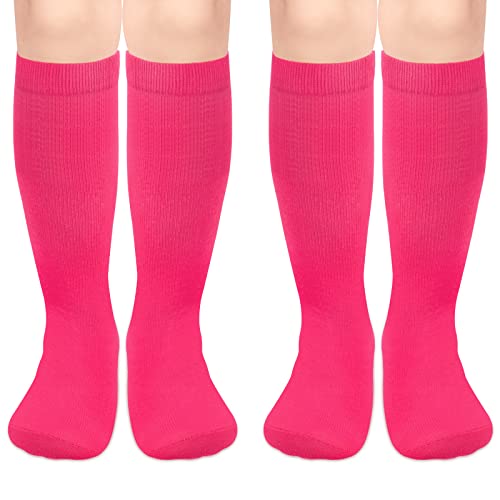Girls Youth Softball and Soccer Socks - Kids Baseball Socks