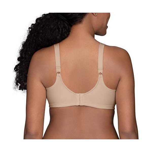 Vanity Fair womens Full Figure Beauty Back Smoothing Bra, Wirefree - Beige, 40C US