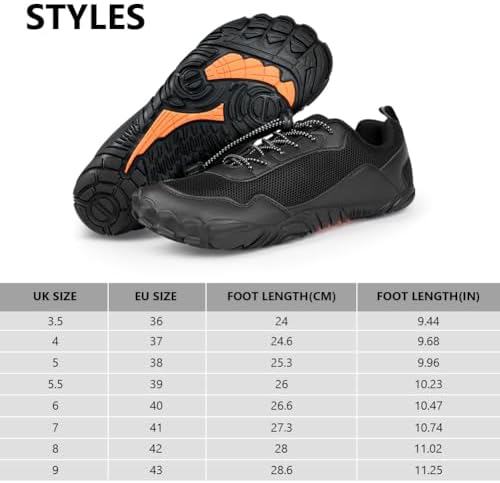 OFFCUP Chaussures Aquatiques Respirantes - Chaussures Pieds Nus Légères Antidérapantes Pour Plage, Sport Et Randonnée