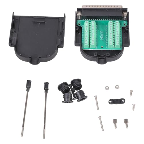 Conector adaptador DB37 RS232 con tubos traseros para máxima protección