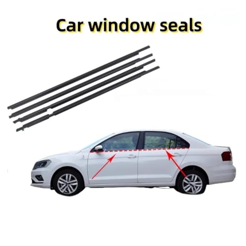 Bandes décoratives pour joints de vitres VW Passat adhésives