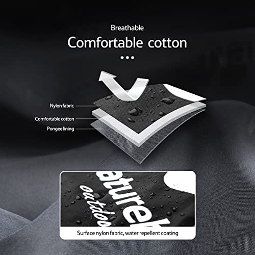 Naturehike Ultralight Sleeping Bag - Envelope Lightweight Portable, Waterproof, Comfort With Compression Sack - Great For 3 Season Traveling, Camping, Hiking (Black) #TOP1