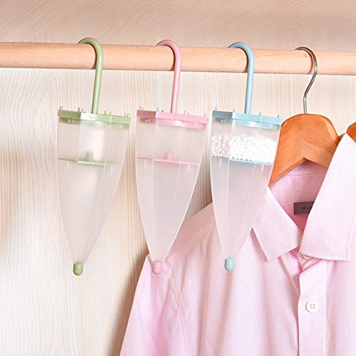 Dalkeyie Caixa de desumidificador substituível guarda-chuva, guarda-roupa, dessecante, absorvente de