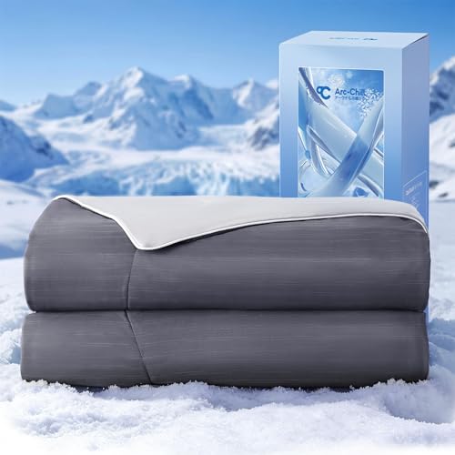 Elegear Cooling Comforter King Size, Arc-Chill 3.0 Instantly Cool...