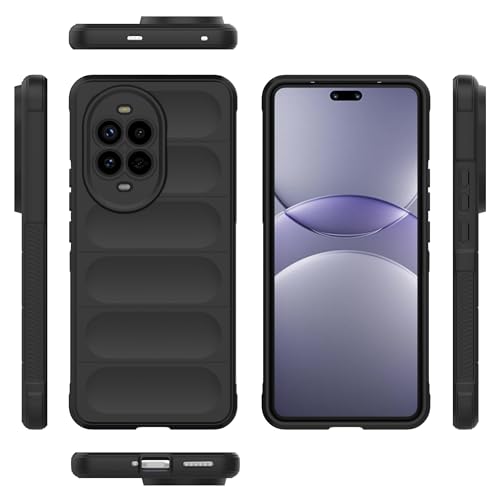 linsuyu Compatible with Huawei nova 13 Pro 5G Case，Compatible with Huawei nova 13 Pro 5G Phone Case Cover. Shockproof TPU Cell Phone Soft case.Black