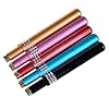 CCbeauty 5Pcs Portable Retractable Cosmetic Makeup Lip Brush Pen with Cap For Lipstick Gloss Applicators