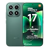 XIAOMI 17 Smartphone, 12GB RAM + 512GB Speicher, Leica Summilux Optik, Light Fusion 950 Bildsensor, 6330mAh Akku, HyperAI, Venture Grün, 3 Jahre Garantie