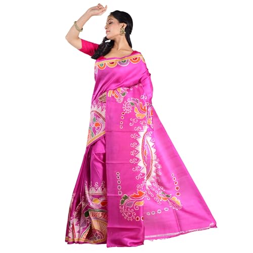 3stones pure silk saree in pure silk – image 2