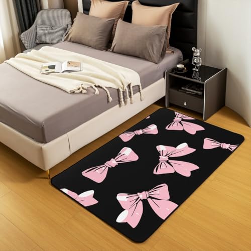 Tapete decorativo Feelyou 5x7 negro y rosa miniatura 5