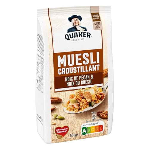 Céréales Muesli Croustillant Noix De Pécan Et Noix Du Brésil Quaker Le Sachet De - vue 6