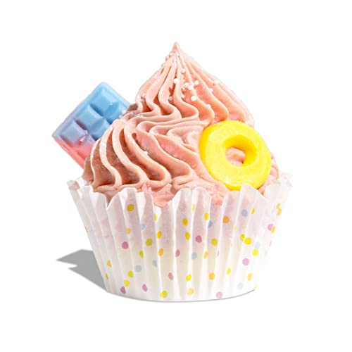 Cupcake Body Soap, Soap For Kids, Fun Bath Soap, Handmade Soap With Coconut Oil & Palm Oil, Moisturizes Dry Sensitive Skin, Gift For Her, Birthday Gift, Christmas Gift (Pinkberry Marmalad) #TOP9