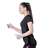 JS Muñequera | Soporte de muñeca para deportes, bádminton, hockey, gimnasio de críquet y entrenamiento, ponlo para quiste ganglionar, lesiones deportivas y dolor de muñeca, universal (gris)