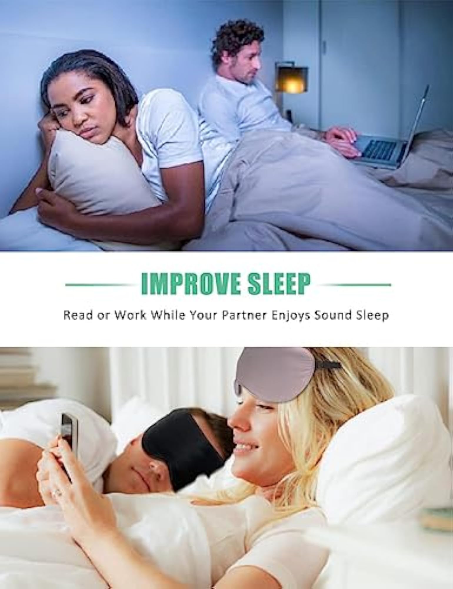 Cooling Gel Relaxing Eye Sleep Mask