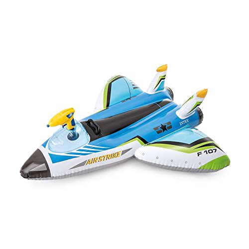 Intex WATER GUN PLANE RIDE-ONS, 117 x 117 cm, Weiß