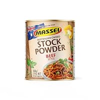 Massel Stock Powder, Beef Style, No MSG, Gluten & Dairy Free (168g)