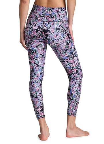 RBX Active Women’s Ultra Hold Squat Proof 7/8 Ankle Length Printed Running Yoga Legging with Pockets2