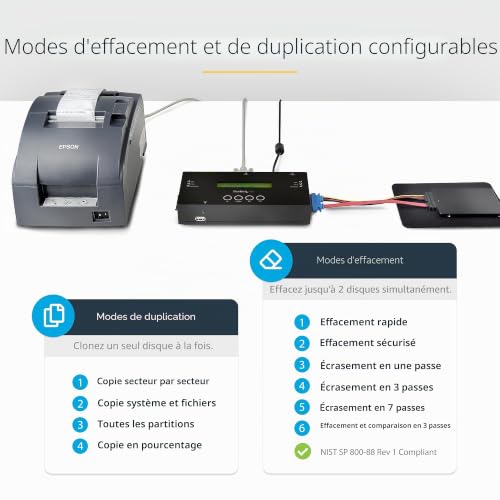 StarTech DuplicatorEraser 2.53.5 SATASAS - vue 8
