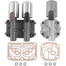 28260-PRP-014 1Set Transmission Solenoid Pair Compatible with 2002-2010 Honda CR-V Accord RSX TSX Element Replace OE# 28260-PRP-014 28250-RPC-003