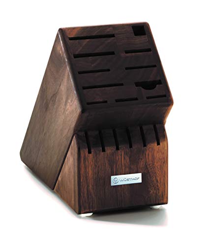Comparison: Best Wusthof Wood Block 9 Wusthof 2099601706 Knife Storage Block, 17-Slot, Walnut