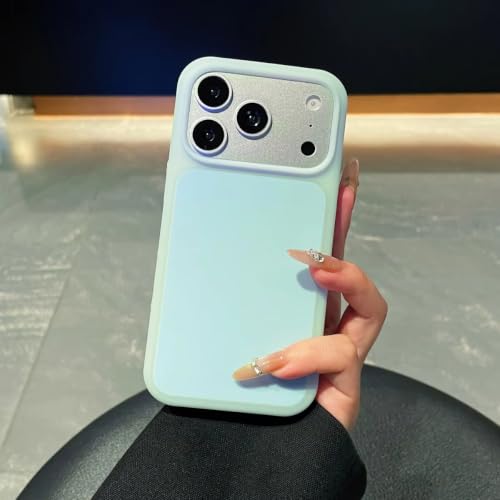 Coque silicone iPhone 16 Pro bleu protection antichoc gélifiée souple