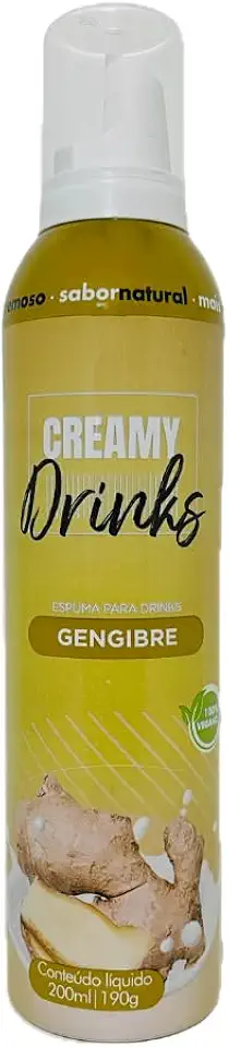 Spray de espuma Gengibre para Drinks
