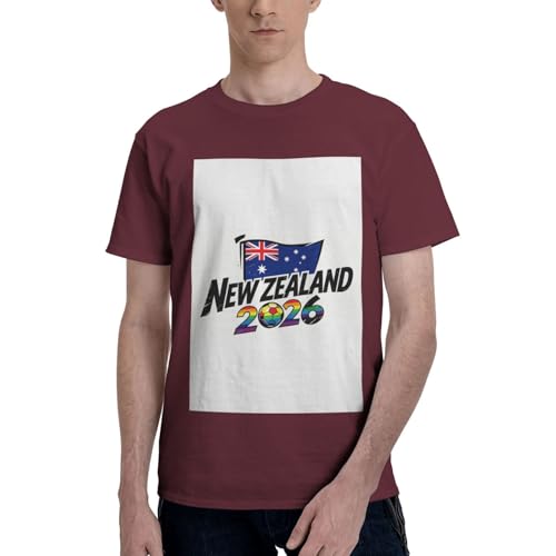 Maillot de football de Nouvelle-Zélande XL bordeaux pour match 2026