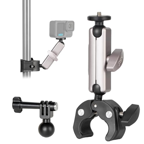 Image of HSU Magic Arm Clamp Double Ball Head Adapter 360 Handlebar Mount