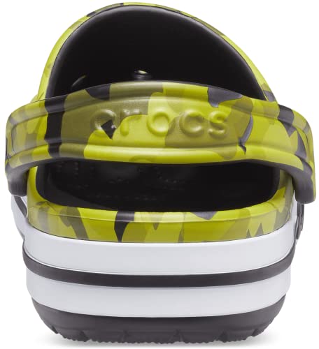 Image of Crocs Unisex-Adult Bayaband Clog Black /Multi Clog - 10 UK Men /11 UK Women (M11W13) (207806-0C4)