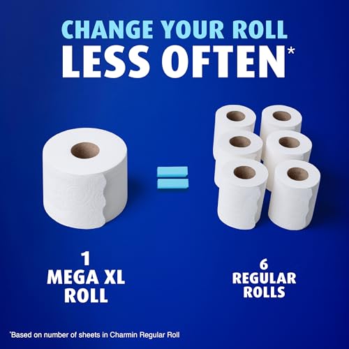 Image of Charmin Ultra Soft Toilet Paper, 9 Mega XL Rolls = 54 Regular Rolls, 2-ply Bath Tissue