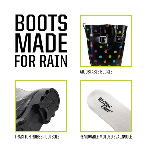 Image of Western Chief Women's Tall Waterproof Rain Boot Outdoor Garden Shoes