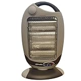 Easy Shopping® Halogen Electric Oscillating Heater with Remote Control – 400W / 800W / 1200W - Image 2