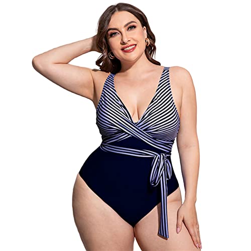 Maillot de bain une pièce grande taille pour femme Bain-Sd-5033-3 4XL