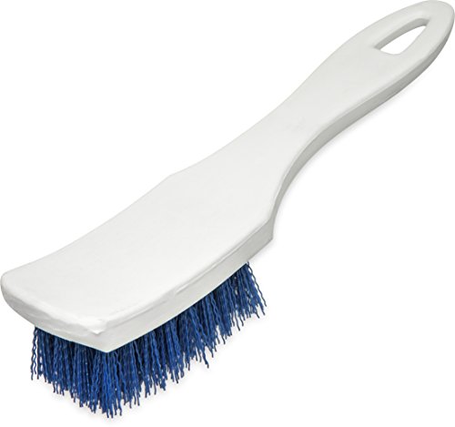 Image of SPARTA 41395EC14 Plastic Scrub Brush, Detail Brush, Kitchen Brush with Hanging Hole for Cleaning, 7 Inches, Blue (Pack of 3)