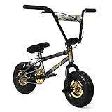 Fatboy Mini BMX Bike for Kids and Adults – 10' Tire BMX Bicycle, Sturdy Steel Frame, 1-Pc & 3-Pc Crank Options (Pro-Gunpower)