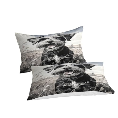 Parure de lit Terrier avec housse de couette et taies d'oreiller - 5