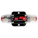 KUMEED 12V DC 20A 30A 40A 50A 60A Car Audio Inline Circuit Breaker Fuse for System Protection (20A)