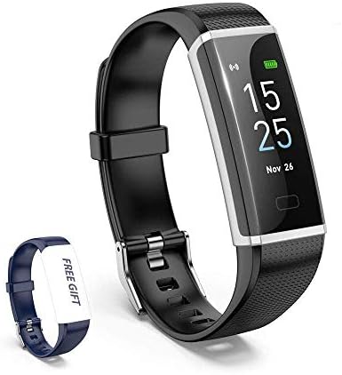EMISK Fitness Tracker for Women/Men, Activity Tracker Watch with Heart Rate Monitor, IP67 Waterproof Smart Fitness Band with Sleep Monitor for Kids, Pedometer for Walking, Running and Hiking