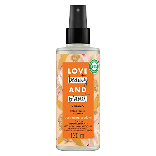 Love Beauty And Planet Tônico Capilar Maca Peruana e Cumaru 120ml - Unissex, Adulto, Cabelos Finos/Finos