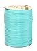 Produktbild PRÄSENT RAYON RAFFIA Bastband aquamarin, 100 m Dekoband zum Einpacken von Geschenken, Verzieren & Basteln festlicher Dekos, Schleifenband für besondere Anlässe