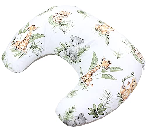 TupTam Baby Stillkissen Klein mit Baumwoll-Bezug, Farbe:...