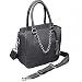 GTM womens Park Avenue Tote Bag, Black, Medium US