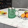 Générique Tea Mug | 20cl Alien Embossed 3D Drink Coffee Cup with Stainless Steel Edges for Home Travel Office Break Morning Evening Party #5