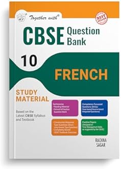 Together with CBSE Question Bank Class 10 French for 2025 Exam (Chapterwise & Topicwise)