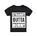 Produktbild Baby Kapuzenpulli SHOBDW Kleinkind-Baby-Jungen-Mädchen-mit Kapuze Sweatshirts Säugling Buchstaben-Bluse Hoodies Tops (12M, Schwarz-T-Shirt)