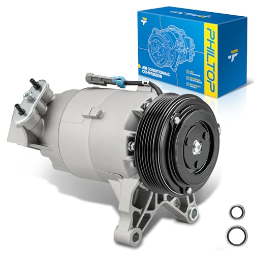 Image of PHILTOP 4719203 NEW AC Compressor for G6 /Malibu 2007-2010 3.5 /3.9L | for Saturn Aura 2007-2008 3.5L, Replaces# 1421676RC 271613 TEM275692 6512556 15221533 96405817 A75692 705868 52391725 1713X