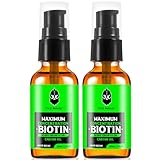 First Melody Beard Oil,Maximun Thickening Biotin, with Castor Oil and Argan & Jojoba Oils, Promotes Beard Growth, Styles, Strengthens & Softens Beards & Mustaches,1 Ounce*2（2 Pack）